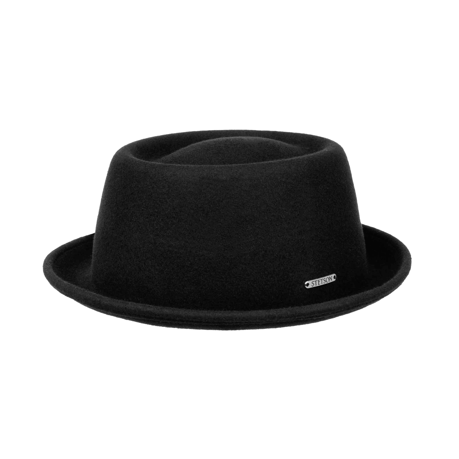Stetson Pork Pie Minimalista negro