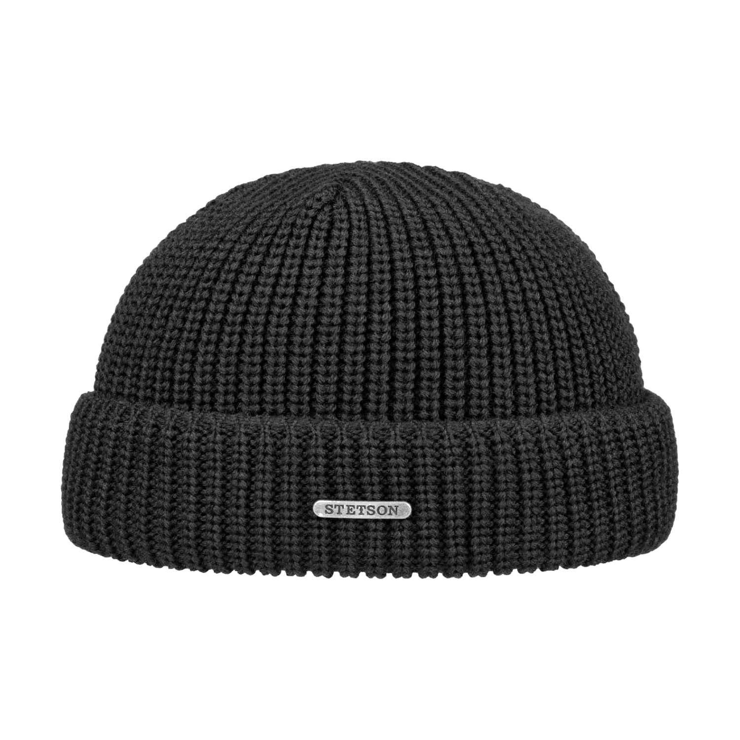 Stetson Gorro Docker lana negro