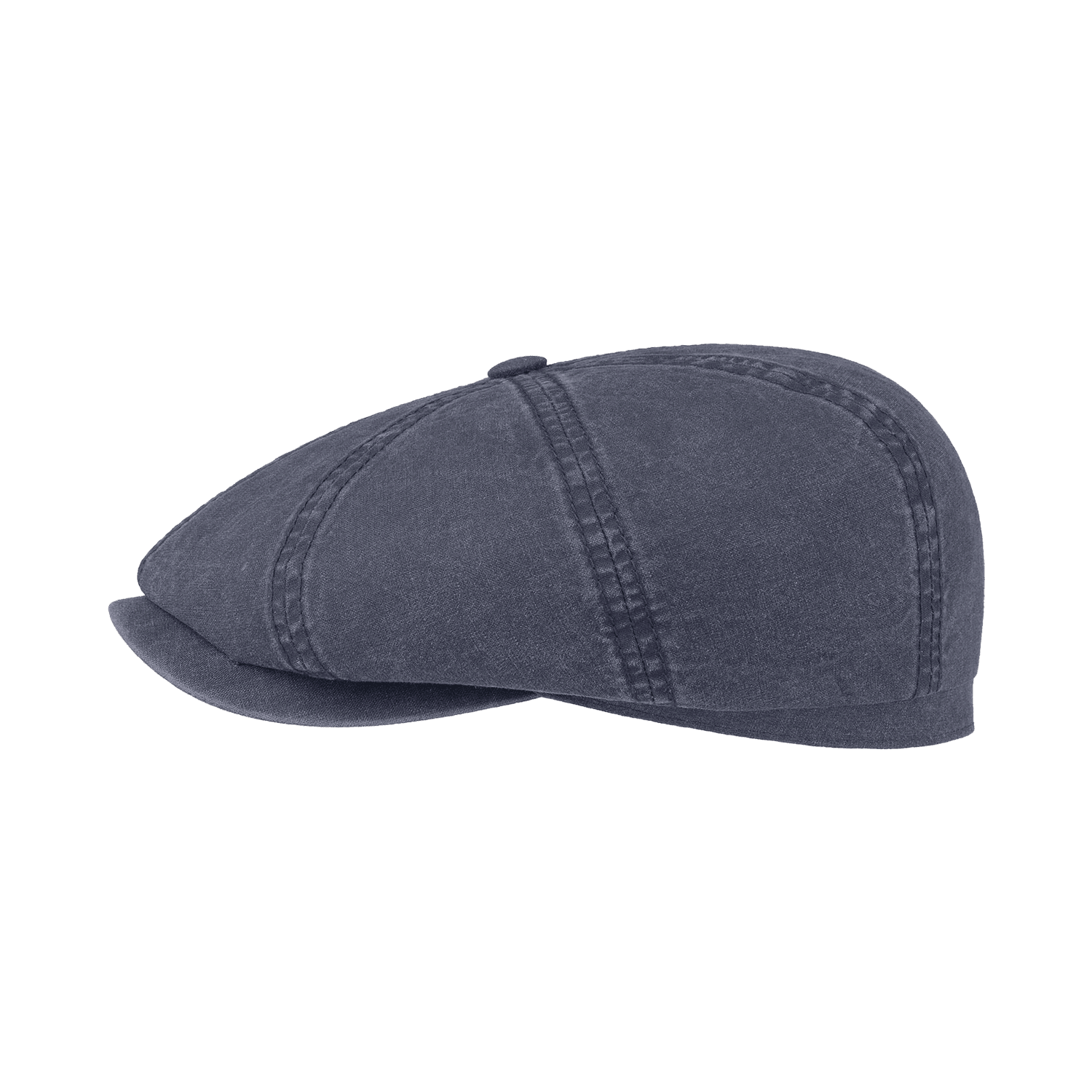 Stetson Hatteras Algodón orgánico azul