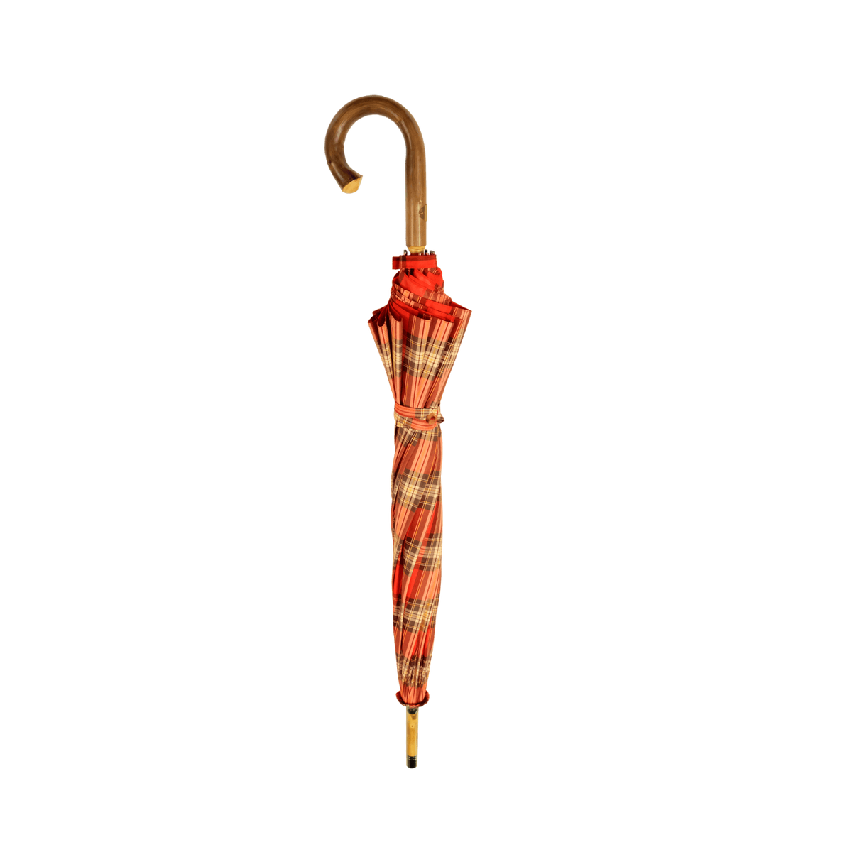 Yoqs Manufaktur Castaño Tartan rojo