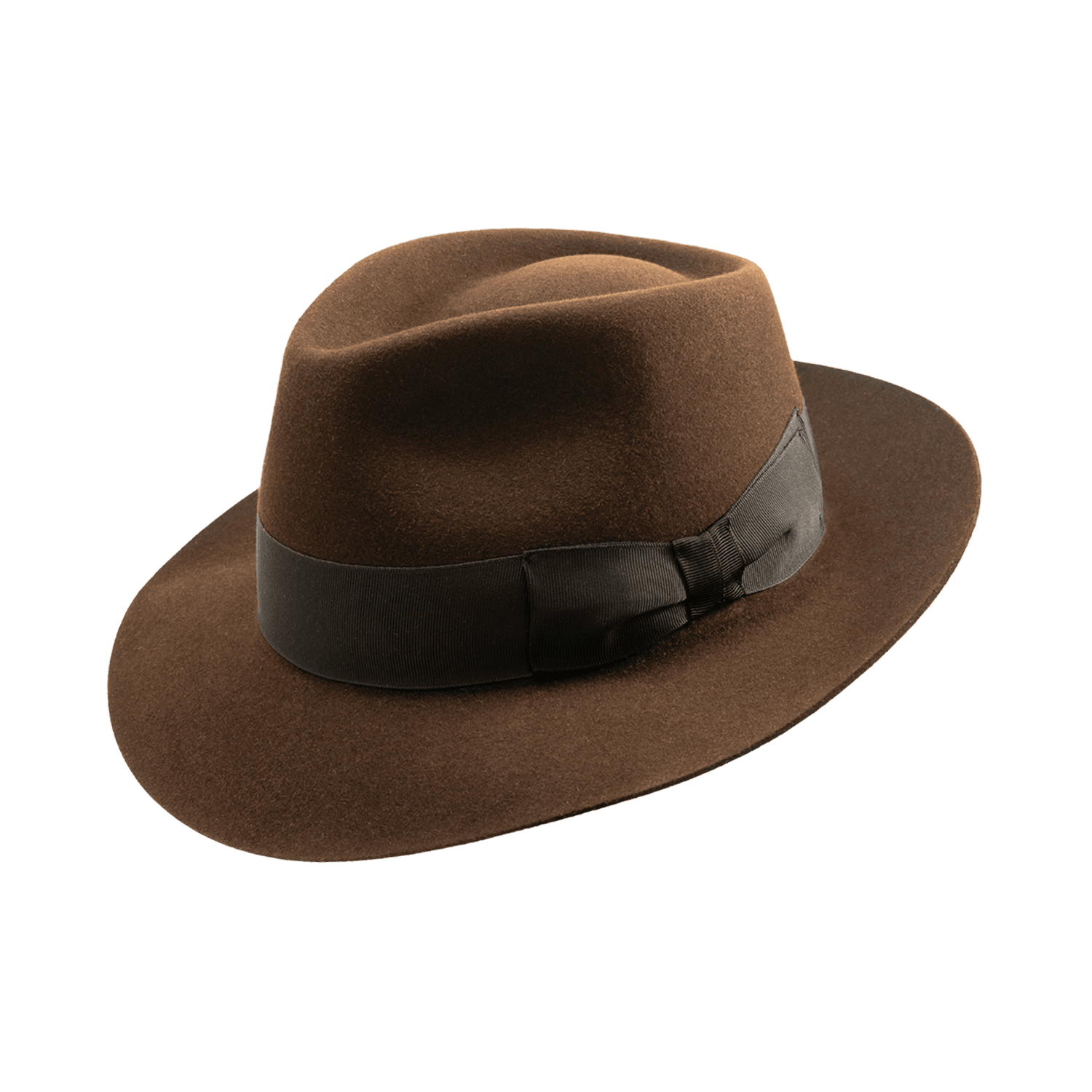 Yoqs Fedora Gota Marrón