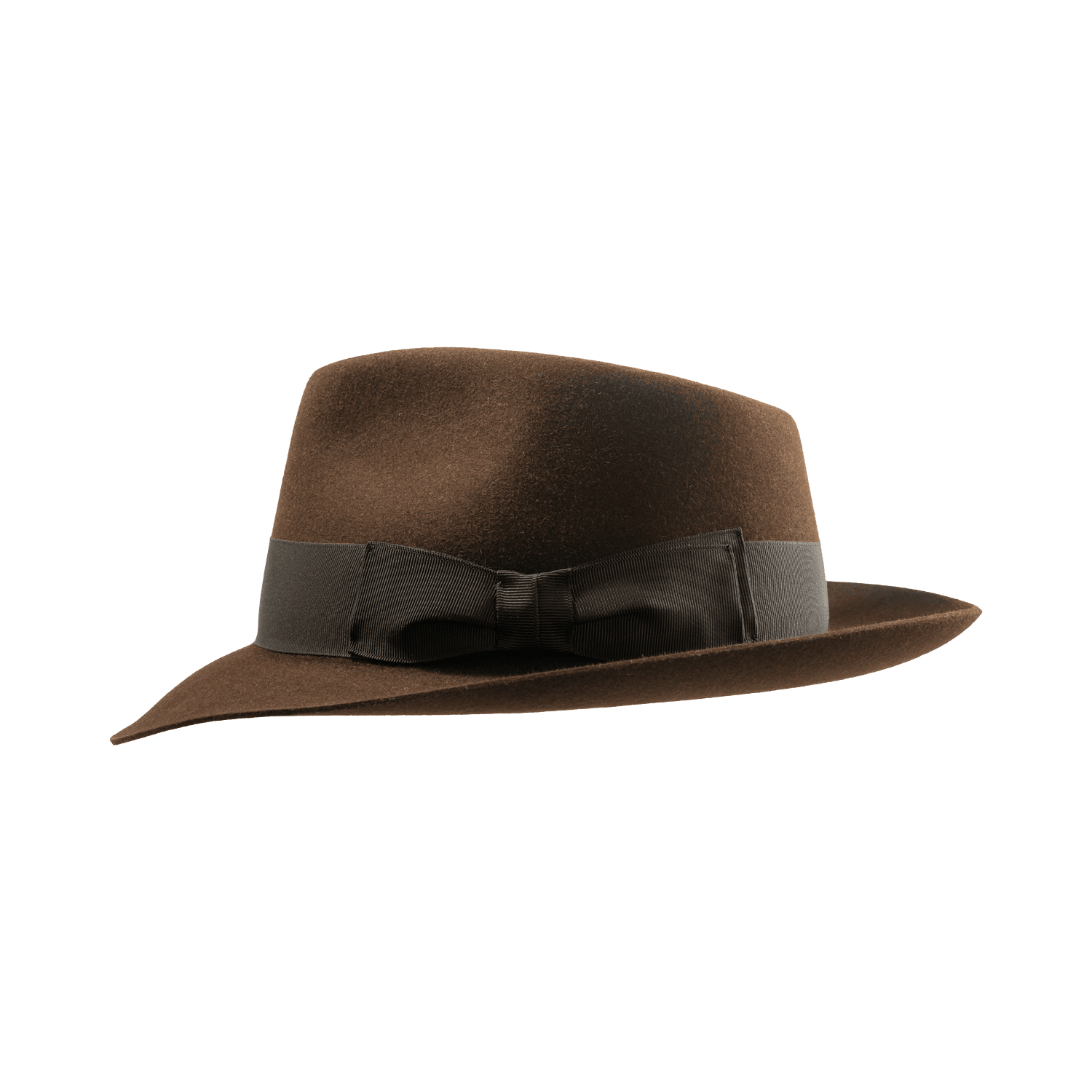 Yoqs Fedora Gota Marrón