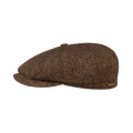 Stetson Hatteras Fine Herringbone Brown Wool