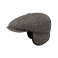 Stetson Hatteras Fine Spike Grey Earflaps