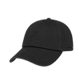 Stetson Baseball algodón negro lavado