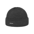 Stetson Gorro Parkman lana gris oscuro
