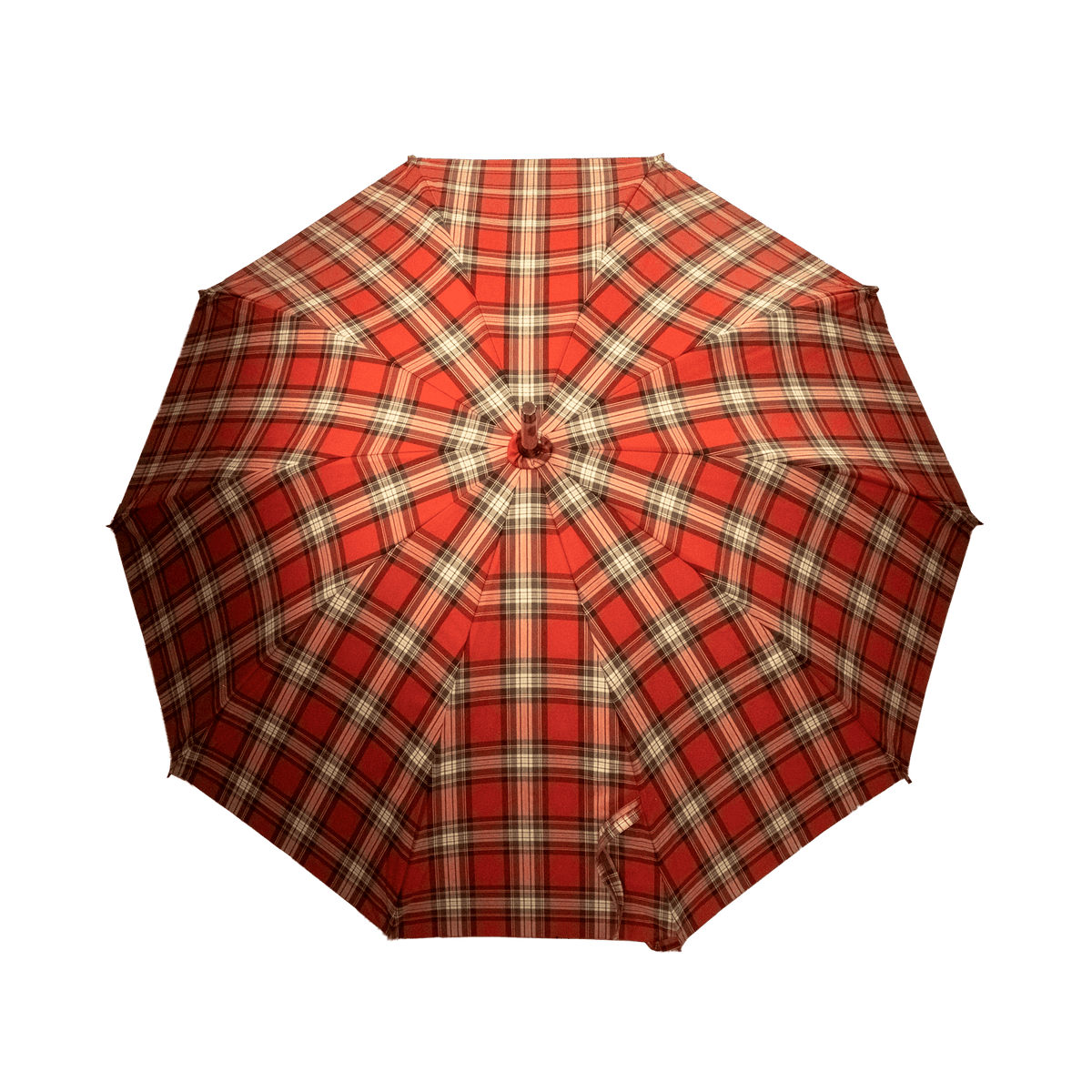 Yoqs Manufaktur Castaño Tartan rojo