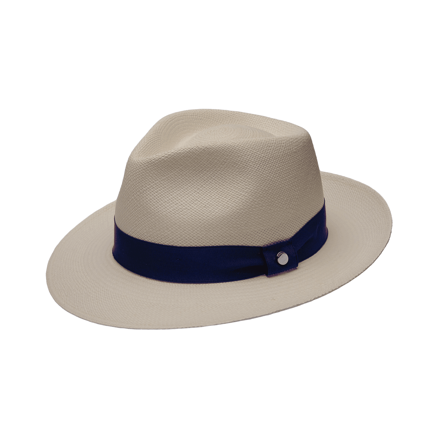 Yoqs Panamá Blanco cinta azul marino