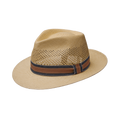 Yoqs Panamá Fedora Calado cinta bicolor
